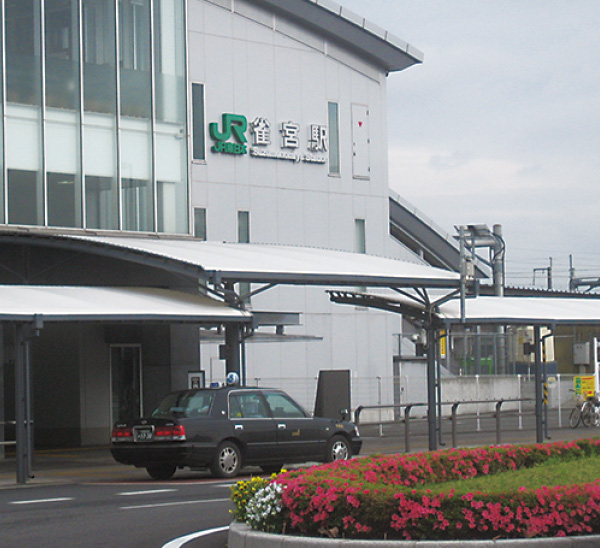 JR雀宮駅、防犯カメラ